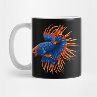 Fancy Siamese fighting fish Mug